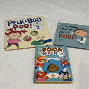 Children's Book Set all about Poop